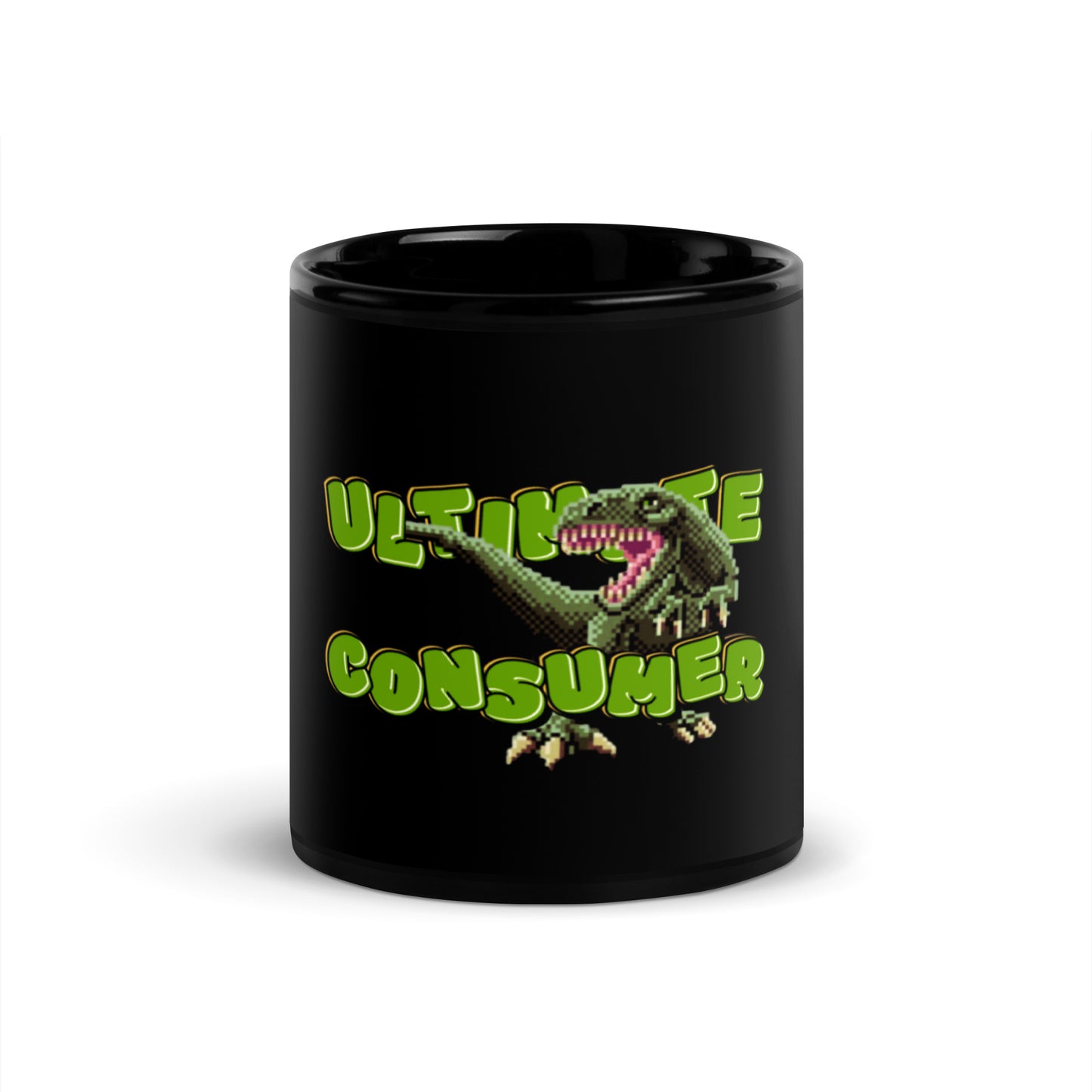 uconsumer Black Glossy Mug